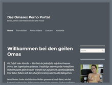 Tablet Screenshot of omasexporno.com